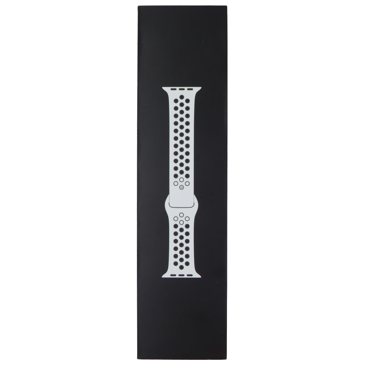 Apple (41mm) Nike Sport Band for Apple Watch 38/40/41mm - Pure Platinum/Full Set Smart Watch Accessories - Watch Bands Apple - Simple Cell Bulk Wholesale Pricing - USA Seller