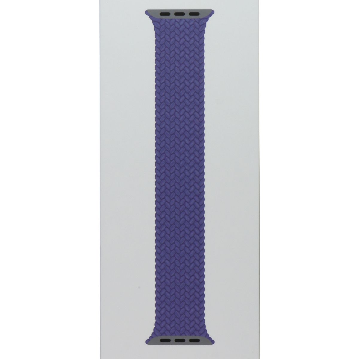 Apple 41mm Braided Solo Loop for Apple Watch 42/41/40mm English Lavender/Size 6 Smart Watch Accessories - Watch Bands Apple - Simple Cell Bulk Wholesale Pricing - USA Seller