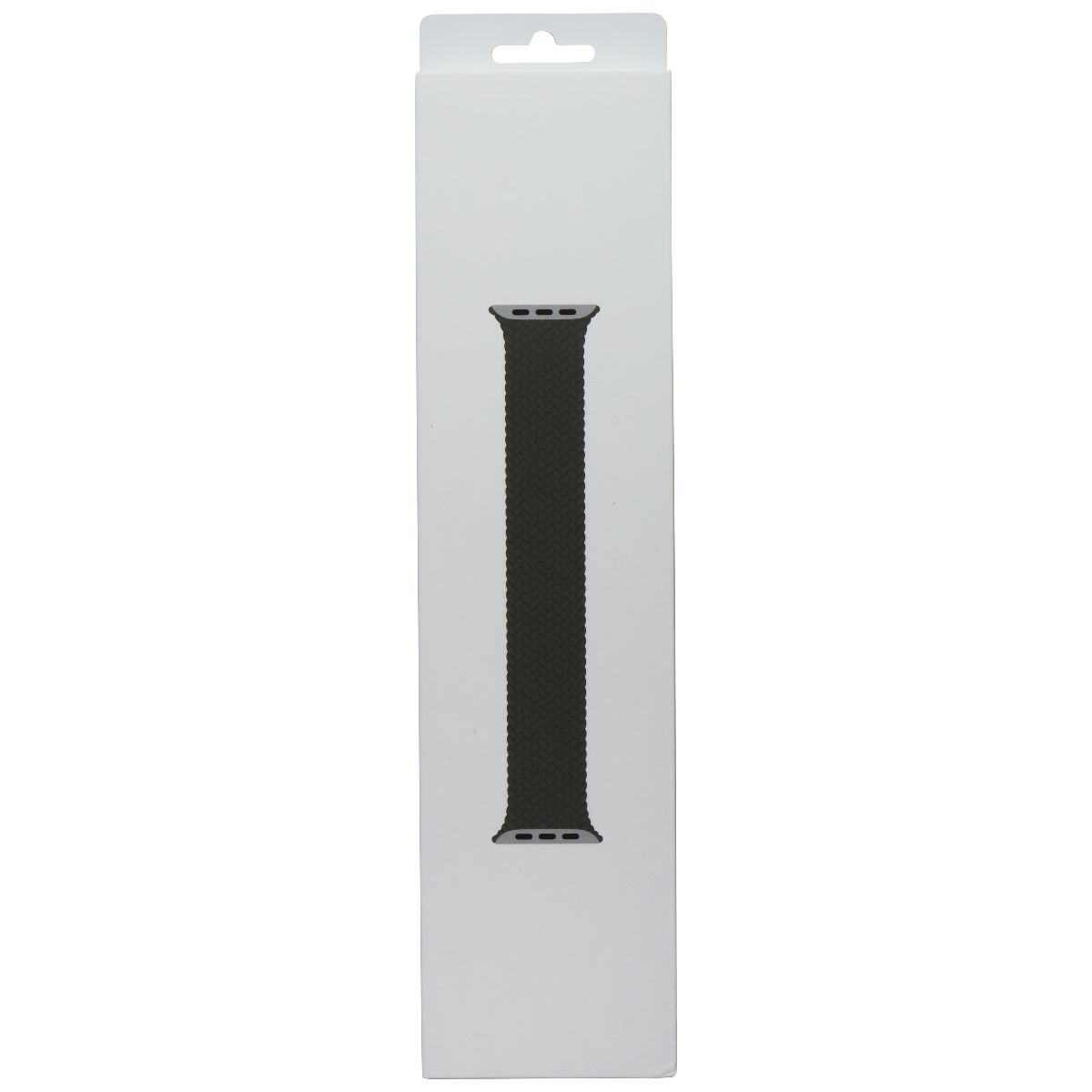 Apple 45mm Braided Solo Loop for Apple Watch 49/46/45/44mm - Olive / Size 3 Smart Watch Accessories - Watch Bands Apple - Simple Cell Bulk Wholesale Pricing - USA Seller