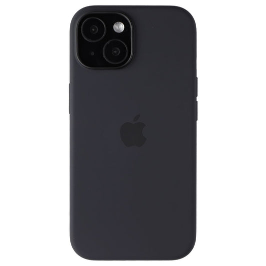 Apple Official Silicone Case for MagSafe for iPhone 15 - Black Cell Phone - Cases, Covers & Skins Apple    - Simple Cell Bulk Wholesale Pricing - USA Seller