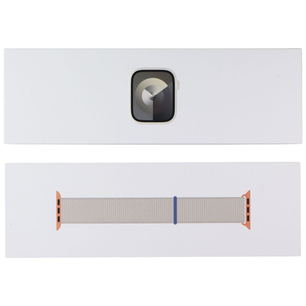 Apple Watch Series 9 (GPS+LTE) A2982 - 41mm Starlight Al/Starlight Sport Loop Smart Watches Apple - Simple Cell Bulk Wholesale Pricing - USA Seller