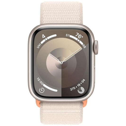 Apple Watch Series 9 (GPS+LTE) A2982 - 41mm Starlight Al/Starlight Sport Loop