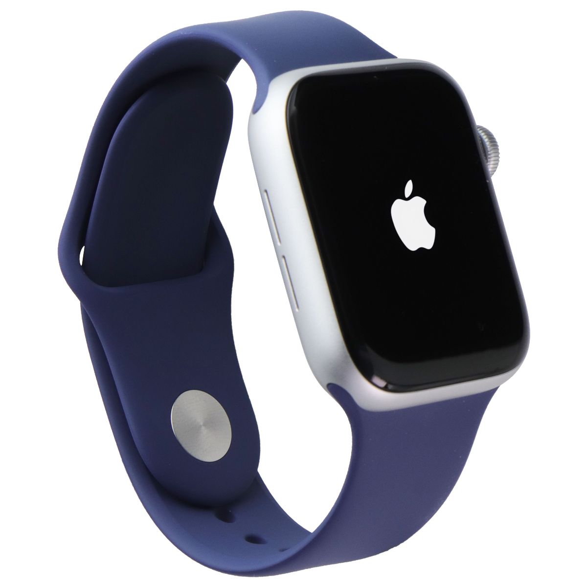 Apple Watch SE (2nd Gen) GPS + LTE (A2727) 44mm - Silver AL/Denim Sp Band (S/M) Smart Watches Apple - Simple Cell Bulk Wholesale Pricing - USA Seller
