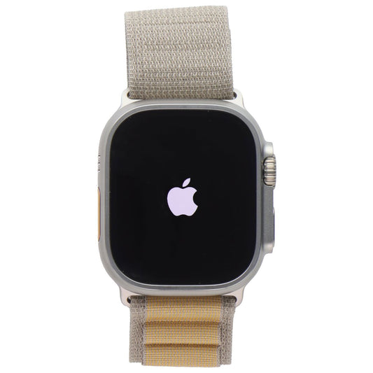 Apple Watch Ultra 2 (GPS + LTE) A2986 49mm Natural Ti/Tan Alpine Loop (M) Smart Watches Apple - Simple Cell Bulk Wholesale Pricing - USA Seller