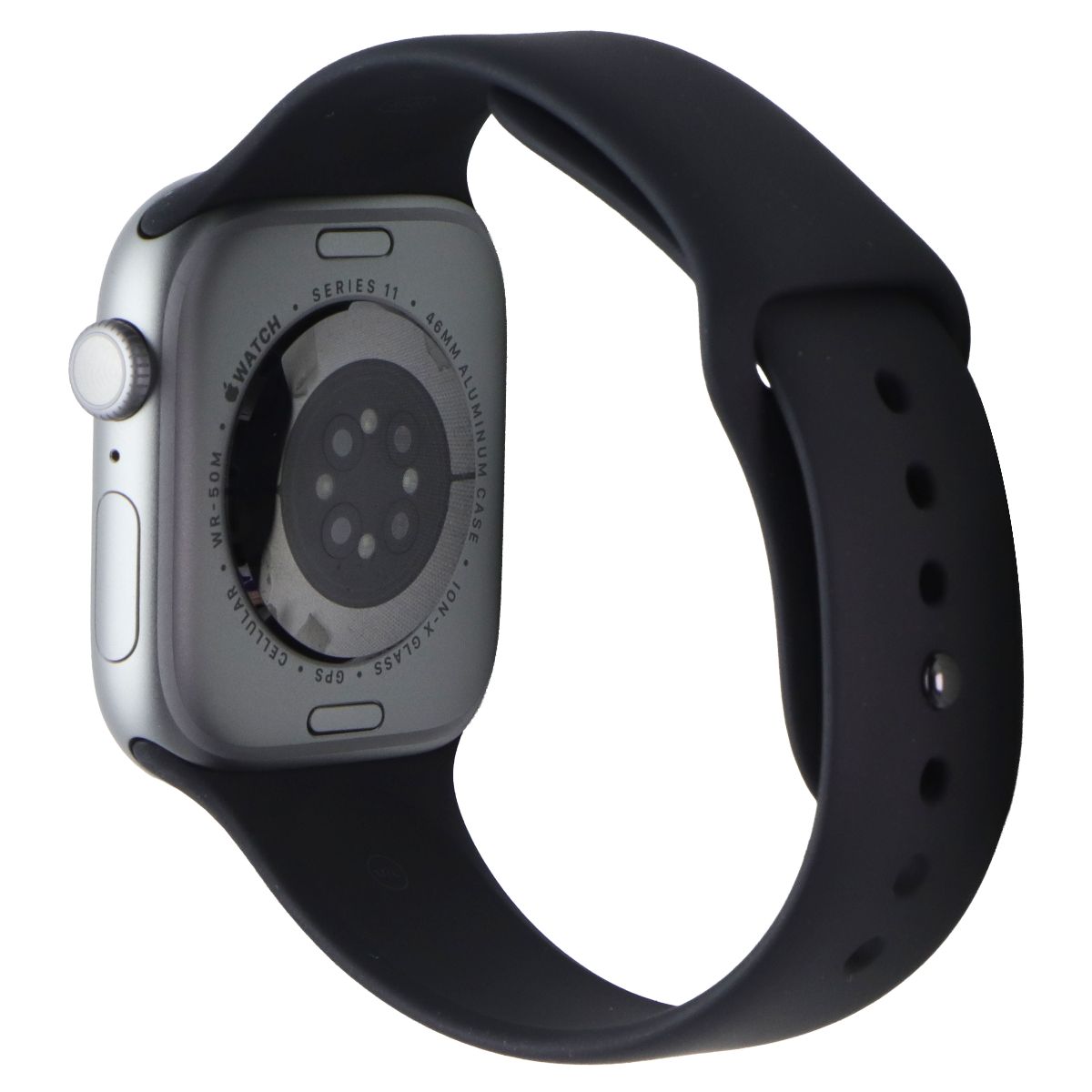 Apple Watch Series 11 (46mm) GPS + Cellular (A3337) Space Gray AL/Black SB (M/L) Smart Watches Apple - Simple Cell Bulk Wholesale Pricing - USA Seller