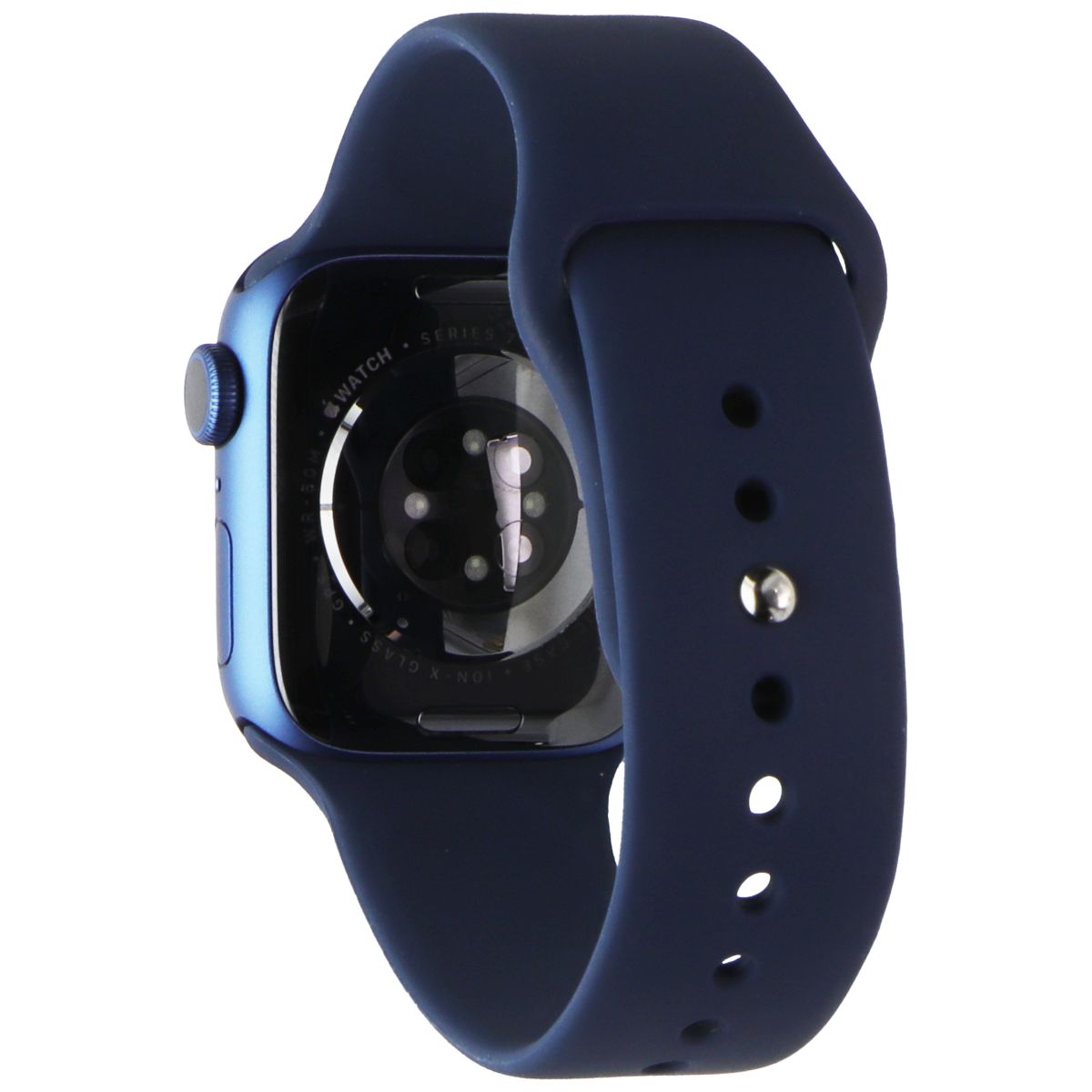 Apple Watch Series 7 (A2473) (GPS Only) 41mm Blue AL/Blue Sport Band Smart Watches Apple - Simple Cell Bulk Wholesale Pricing - USA Seller