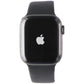Apple Watch Series 7 (GPS+LTE) A2476 - 41mm Space Black Titanium/BLK Sport Band Smart Watches Apple    - Simple Cell Bulk Wholesale Pricing - USA Seller