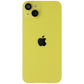 OEM Pull Repair Part Replacement Backglass for Apple iPhone 14 Plus - Yellow