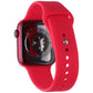 Apple Watch Series 7 (GPS Only) A2474 - 45mm Red Aluminum / Red Sp Band