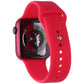 Apple Watch Series 7 (GPS Only) A2474 - 45mm Red Aluminum / Red Sp Band Smart Watches Apple - Simple Cell Bulk Wholesale Pricing - USA Seller