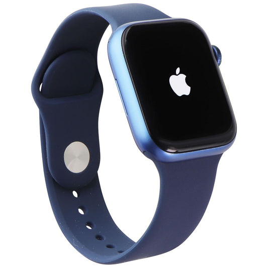 Apple Watch Series 7 (A2478) (GPS+LTE) 45mm - Blue AL/Blue Sport Band Smart Watches Apple    - Simple Cell Bulk Wholesale Pricing - USA Seller