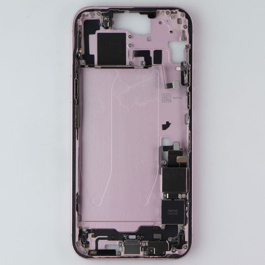 Repair Part OEM Pull Housing Frame w/Small Parts for Apple iPhone 15 Plus - Pink Cell Phone - Replacement Parts & Tools Apple - Simple Cell Bulk Wholesale Pricing - USA Seller