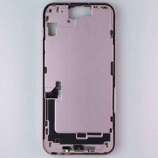 Repair Part OEM Pull Housing Frame w/Small Parts for Apple iPhone 15 Plus - Pink Cell Phone - Replacement Parts & Tools Apple - Simple Cell Bulk Wholesale Pricing - USA Seller