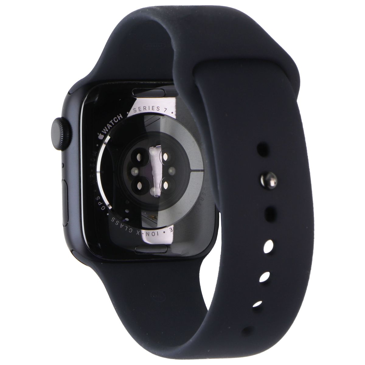 Apple Watch Series 7 (A2474) GPS Only - 45mm Midnight Al/Midnight Sport Band Smart Watches Apple - Simple Cell Bulk Wholesale Pricing - USA Seller