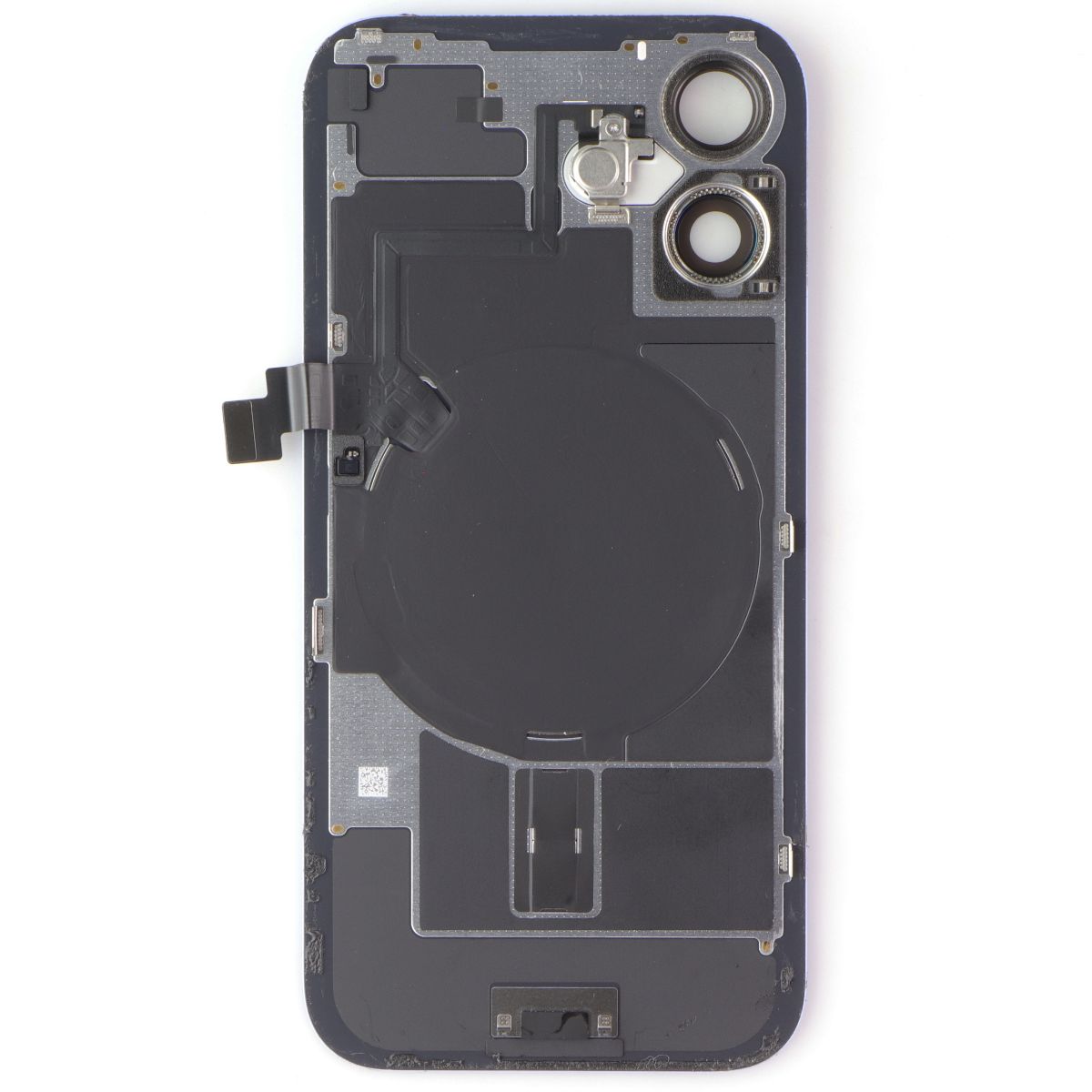 Repair Part - Genuine Back Glass OEM w/ MagSafe Pull from iPhone 16 Ultramarine Cell Phone - Replacement Parts & Tools Apple - Simple Cell Bulk Wholesale Pricing - USA Seller