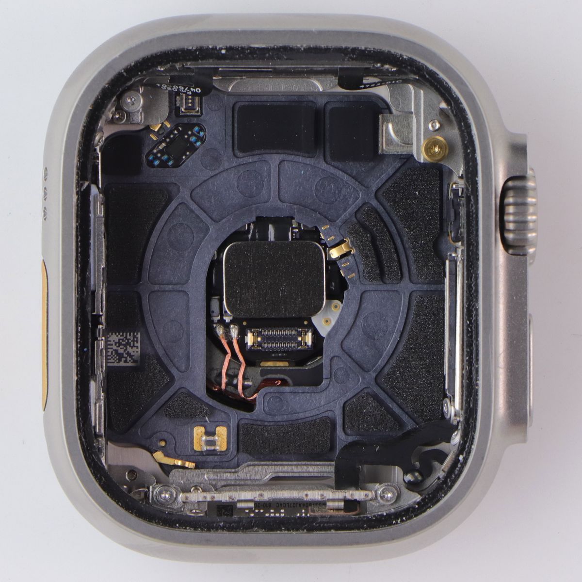 Repair Part OEM Apple Watch Ultra 2 (49mm) Frame w/ Backglass - Natural Titanium Smart Watches Apple - Simple Cell Bulk Wholesale Pricing - USA Seller