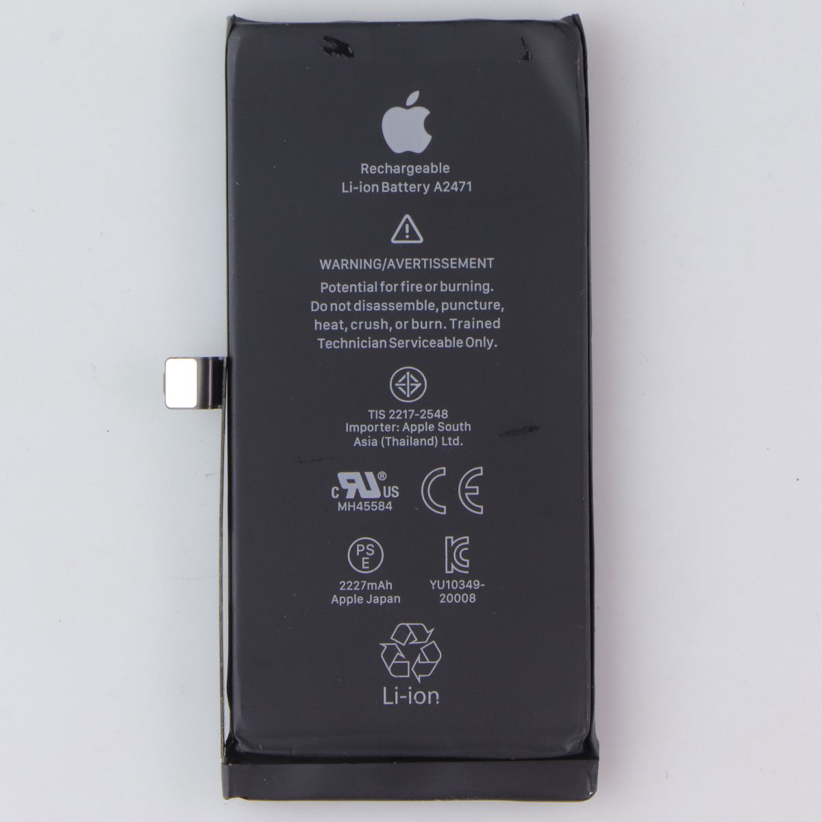Repair Part - OEM Pull Battery (Below 90% Health) for iPhone 12 Mini Cell Phone - Replacement Parts & Tools Apple - Simple Cell Bulk Wholesale Pricing - USA Seller