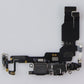 Repair Part - OEM Pull Replacement Charge Port for Apple iPhone 15 - Black