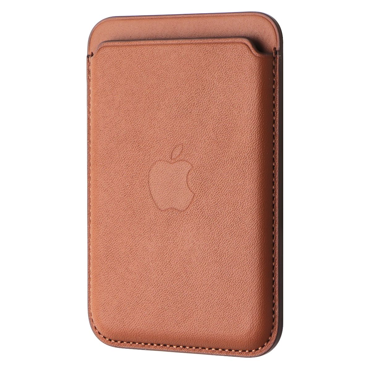 Apple Leather Wallet with MagSafe (for iPhone) - Saddle Brown (Previous Version) Cell Phone - Mounts & Holders Apple - Simple Cell Bulk Wholesale Pricing - USA Seller