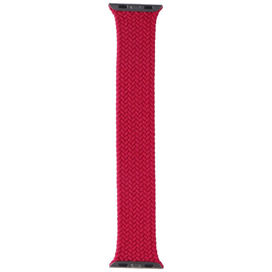 Apple 41mm Braided Solo Loop for Apple Watch 42/41/40mm - (PRODUCT)Red / Size 7 Smart Watch Accessories - Watch Bands Apple - Simple Cell Bulk Wholesale Pricing - USA Seller