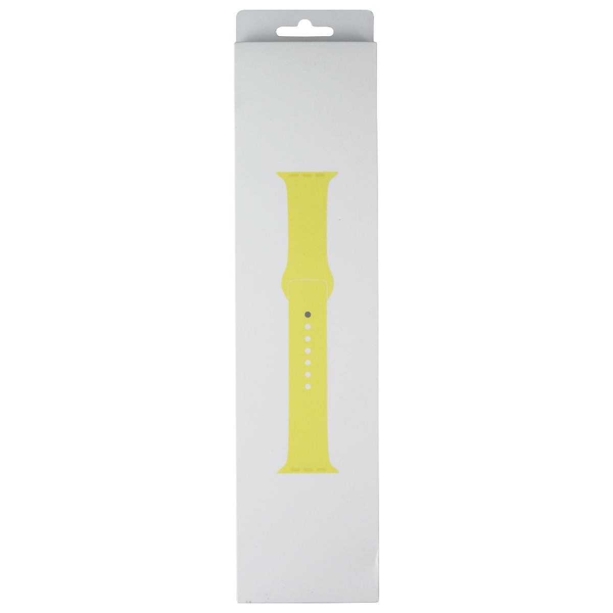 Apple (41mm) Sport Band for Apple Watch 38/40/41mm - Lemon Zest - Full Set Smart Watch Accessories - Watch Bands Apple - Simple Cell Bulk Wholesale Pricing - USA Seller