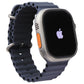 Apple Watch Ultra 49mm Titanium A2622 GPS + LTE - Midnight Ocean Band, One Size Smart Watches Apple - Simple Cell Bulk Wholesale Pricing - USA Seller