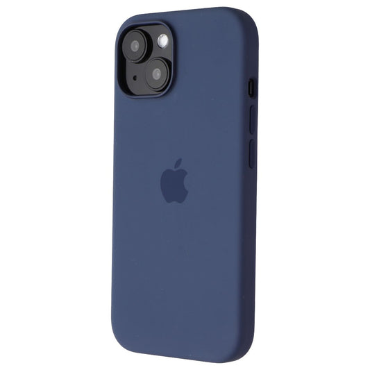 Apple Official Silicone Case for MagSafe for iPhone 15 - Storm Blue Cell Phone - Cases, Covers & Skins Apple    - Simple Cell Bulk Wholesale Pricing - USA Seller