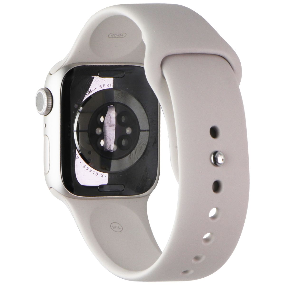 Apple Watch Series 7 (A2473) (GPS Only) 41mm - Starlight AL/Starlight SB Smart Watches Apple    - Simple Cell Bulk Wholesale Pricing - USA Seller