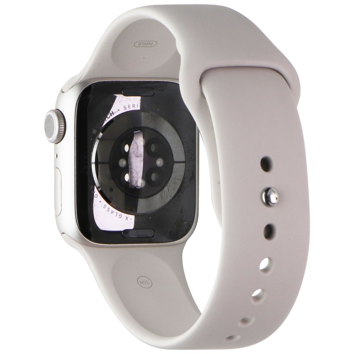 Apple Watch Series 7 (A2473) (GPS Only) 41mm - Starlight AL/Starlight SB Smart Watches Apple - Simple Cell Bulk Wholesale Pricing - USA Seller
