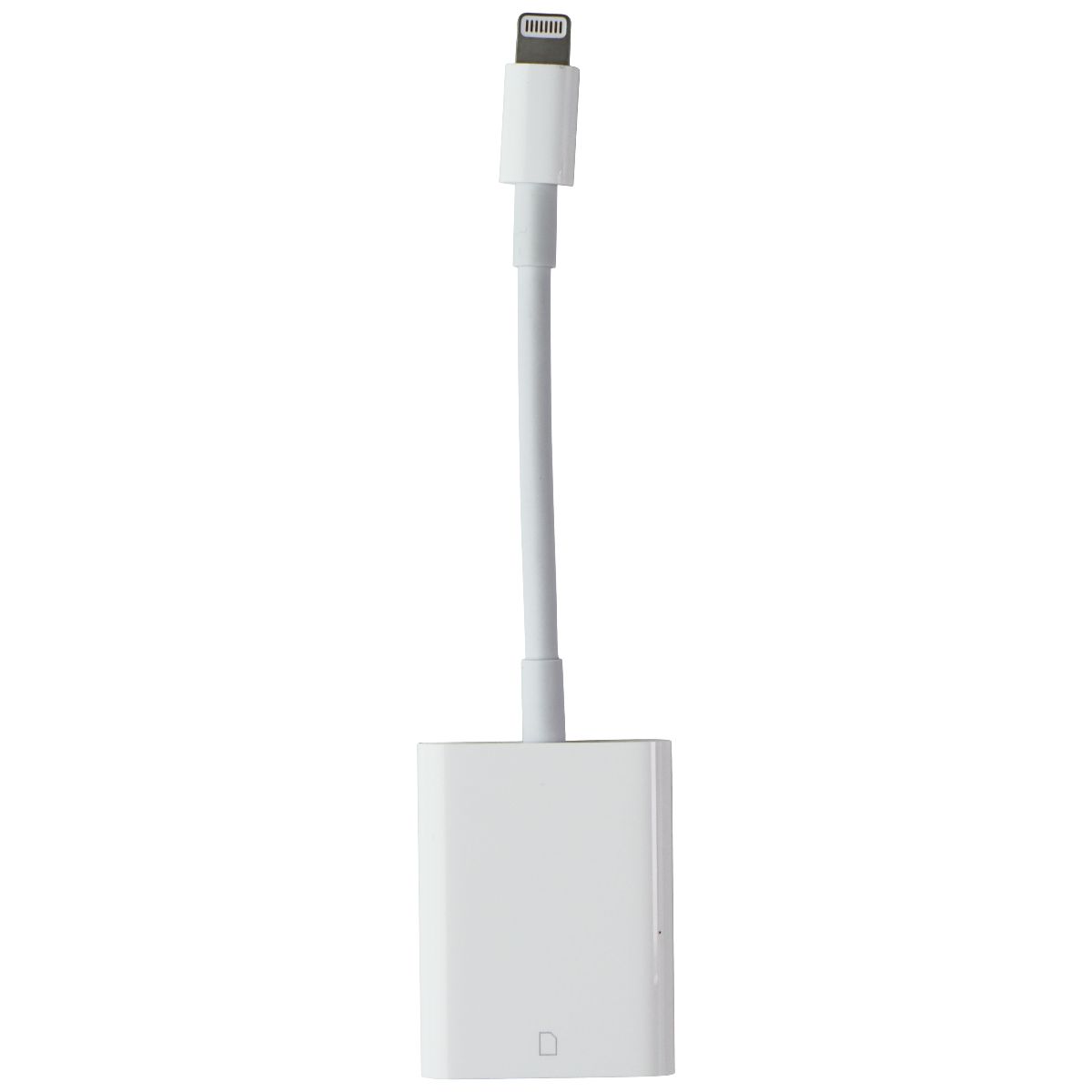 Apple 8-Pin Lightning to SD Card Camera Reader - White (MJYT2ZM/A) Cell Phone - Cables & Adapters Apple    - Simple Cell Bulk Wholesale Pricing - USA Seller