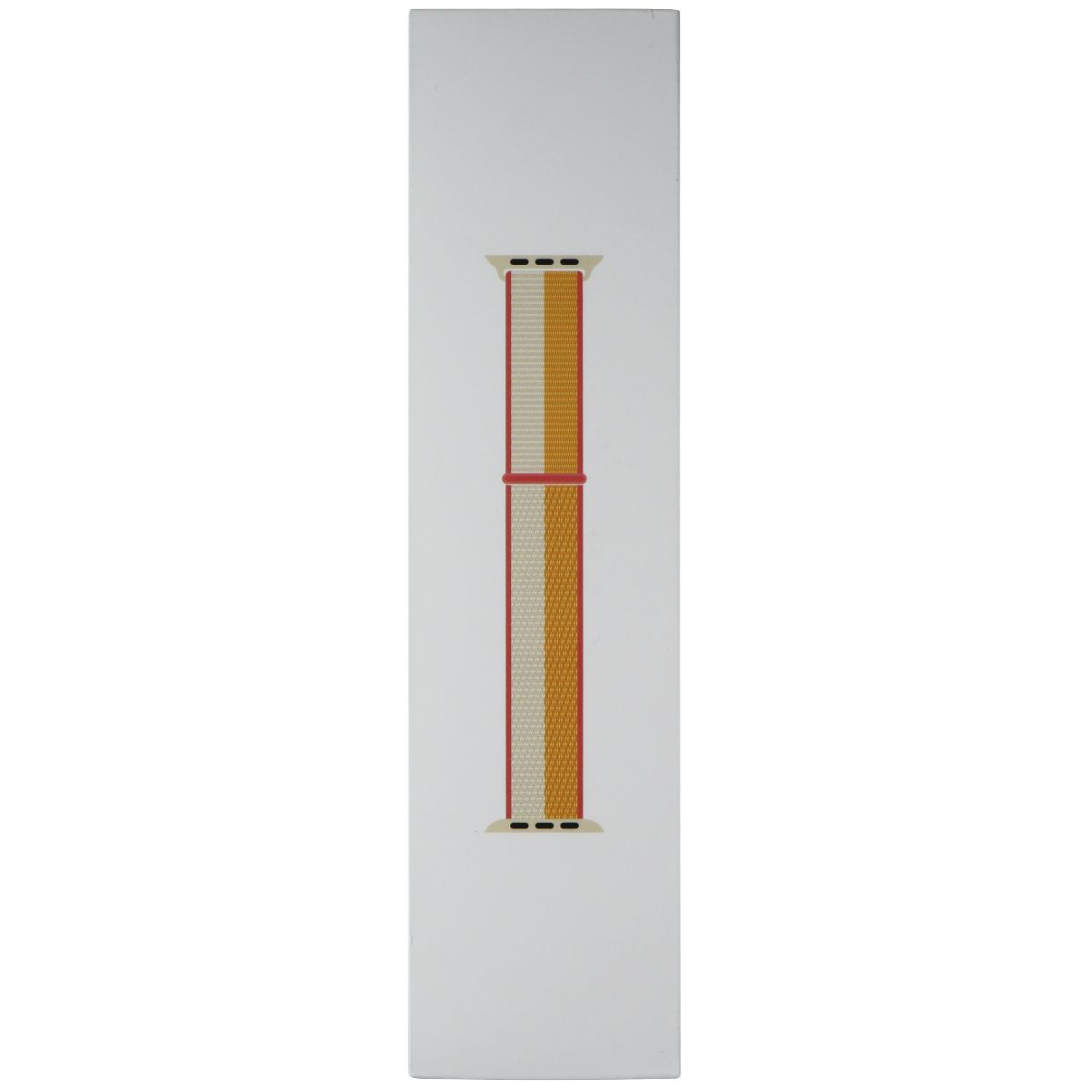 Apple Watch Sport Loop Band (41mm) - Maise/White - Regular Smart Watch Accessories - Watch Bands Apple - Simple Cell Bulk Wholesale Pricing - USA Seller