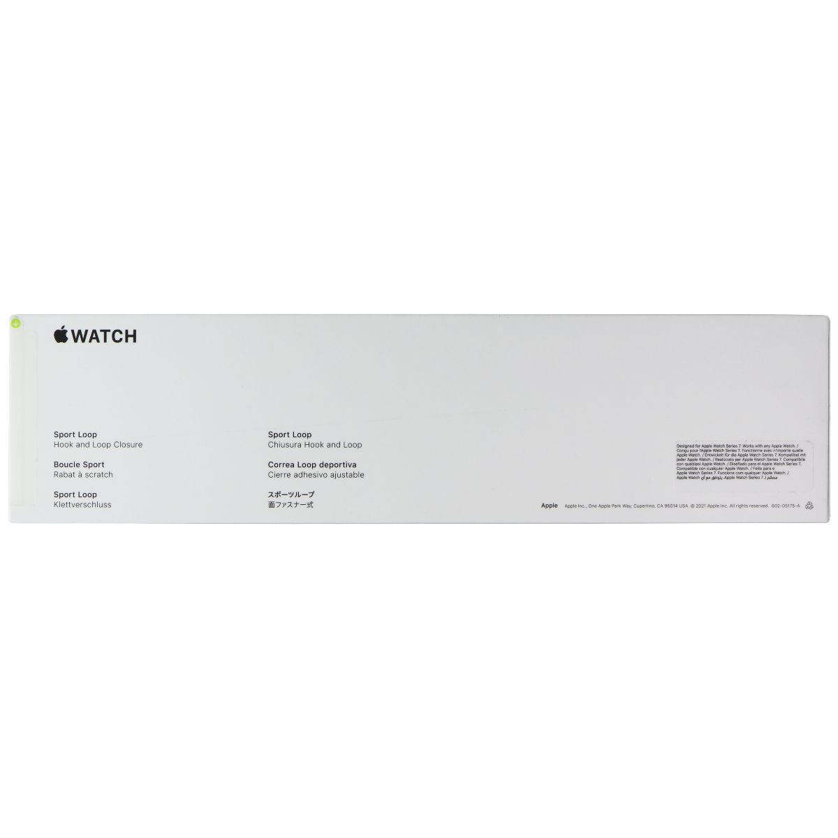 Apple Watch Sport Loop Band (41mm) - Maise/White - Regular Smart Watch Accessories - Watch Bands Apple - Simple Cell Bulk Wholesale Pricing - USA Seller