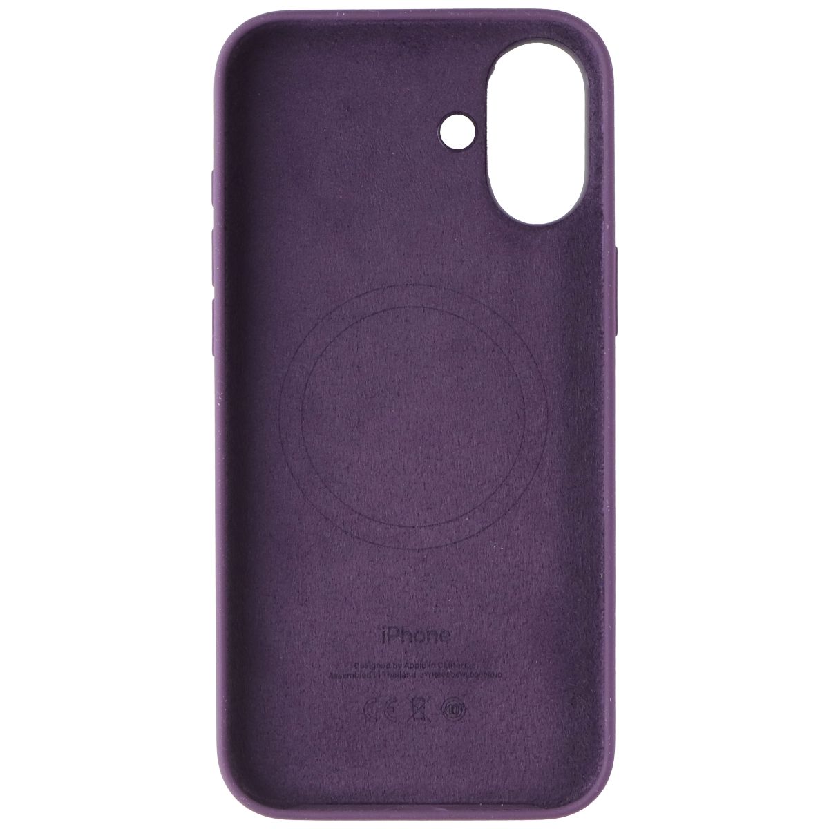 Apple Official Silicone Case for MagSafe for Apple iPhone 16 Plus - Plum Cell Phone - Cases, Covers & Skins Apple - Simple Cell Bulk Wholesale Pricing - USA Seller