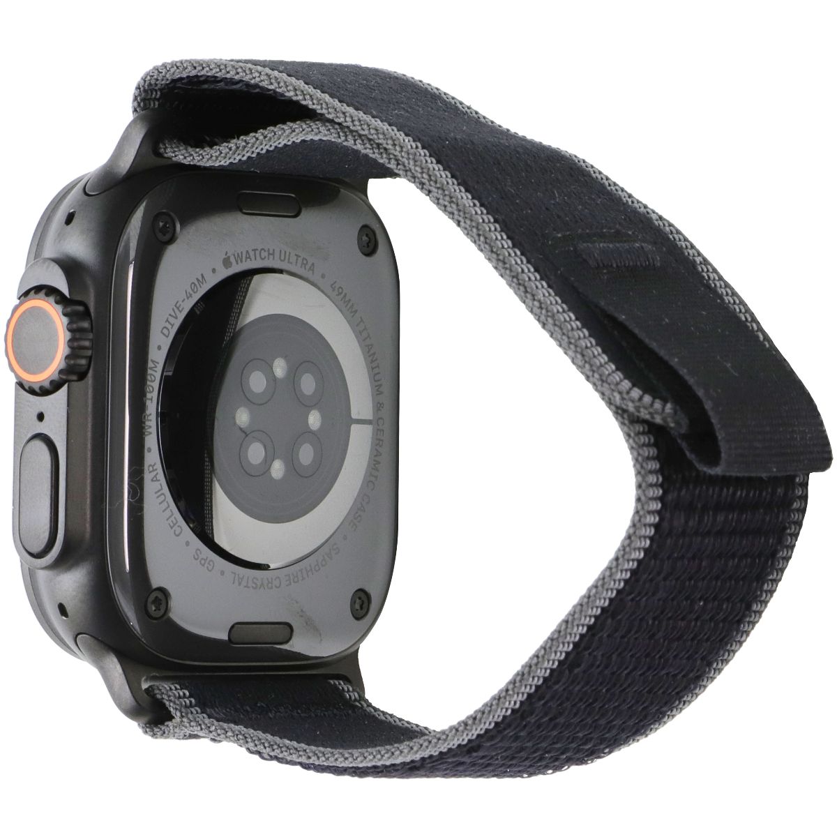 Apple Watch Ultra 3 (GPS + Cellular) A3281 49mm - Black Ti/Charcoal Trail Lp S/M Smart Watches Apple - Simple Cell Bulk Wholesale Pricing - USA Seller