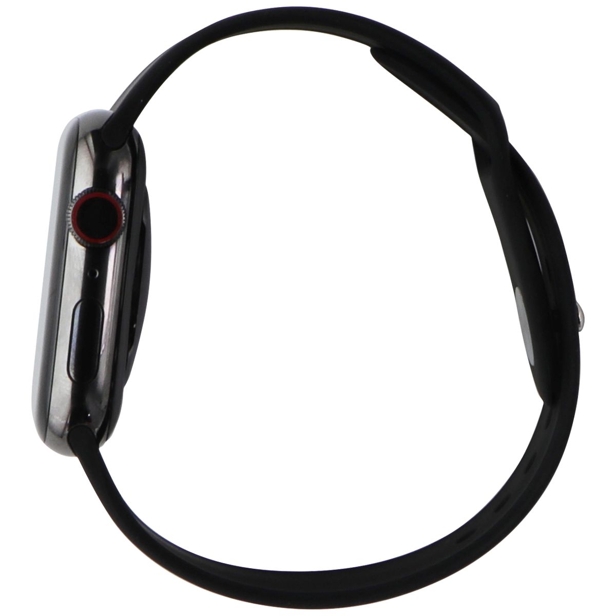 Apple Watch Series 6 (GPS + LTE) A2294 44mm Graphite Stainless Steel/Blk Sp Band Smart Watches Apple - Simple Cell Bulk Wholesale Pricing - USA Seller