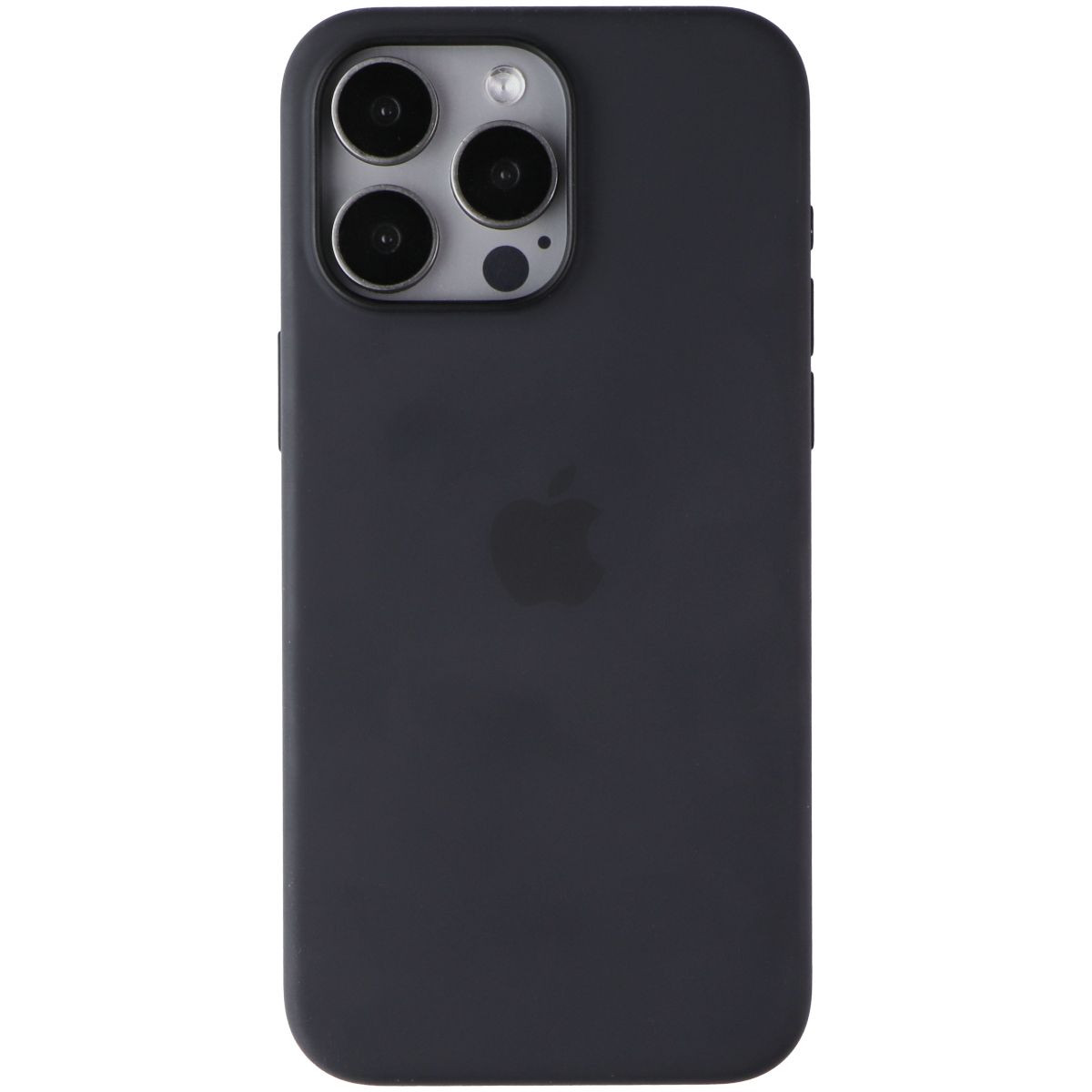 Apple Official Silicone Case for MagSafe for iPhone 15 Pro Max - Black Cell Phone - Cases, Covers & Skins Apple - Simple Cell Bulk Wholesale Pricing - USA Seller