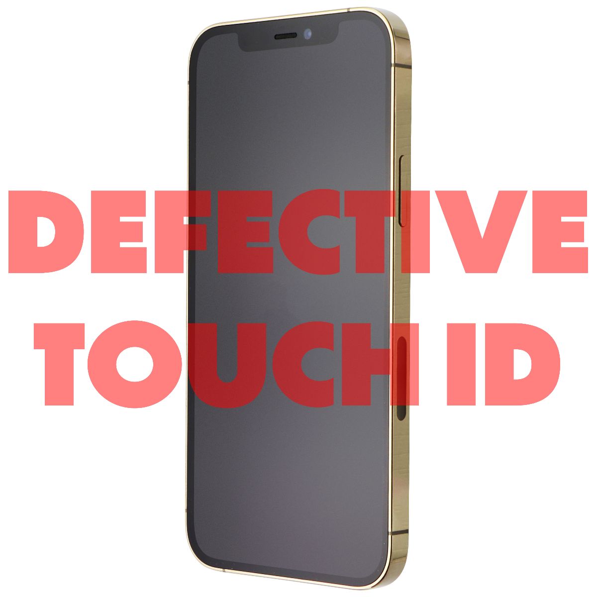 Apple iPhone 12 Pro (6.1-inch) (A2341) Unlocked - 256GB / Gold - BAD TOUCH ID Cell Phones & Smartphones Apple    - Simple Cell Bulk Wholesale Pricing - USA Seller