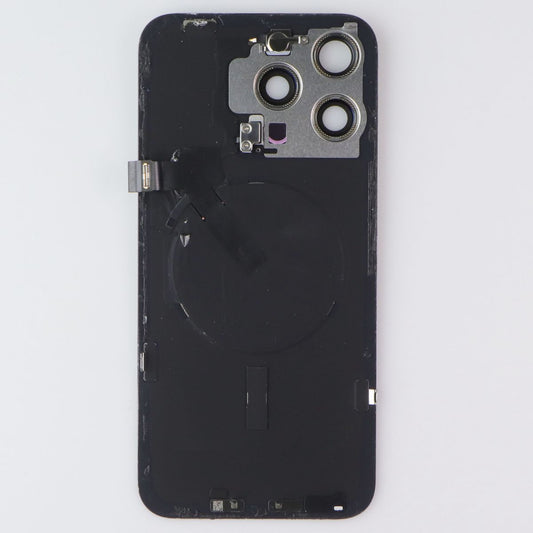 Repair Part OEM Pull Back Glass MagSafe for iPhone 15 Pro Max Natural Titanium