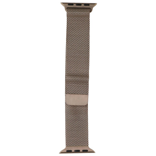 Apple Official Stainless Steel Milanese Loop for Apple Watches - 42mm/Gold Smart Watch Accessories - Watch Bands Apple - Simple Cell Bulk Wholesale Pricing - USA Seller