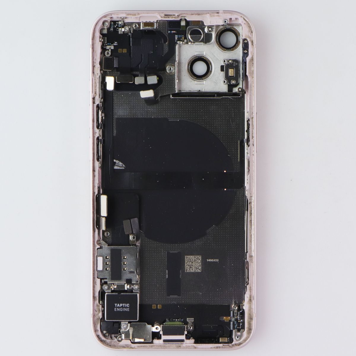 Repair Part OEM Pull Frame with Small Parts for Apple iPhone 13 - Pink Cell Phone - Replacement Parts & Tools Apple - Simple Cell Bulk Wholesale Pricing - USA Seller