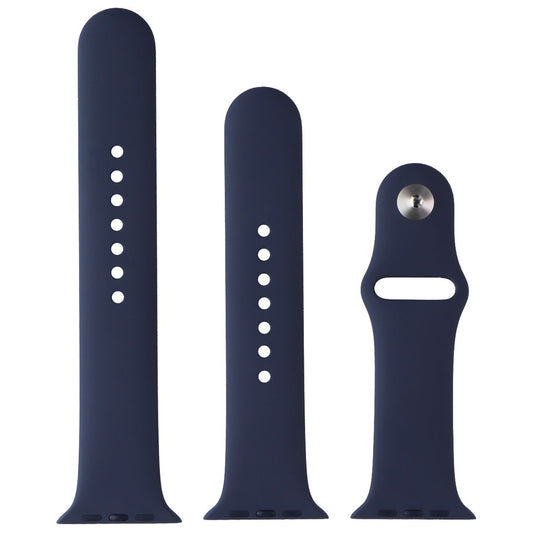 Apple Official 45mm Sport Band for Apple Watch 49/45/44/42mm Cases - Storm Blue Smart Watch Accessories - Watch Bands Apple    - Simple Cell Bulk Wholesale Pricing - USA Seller