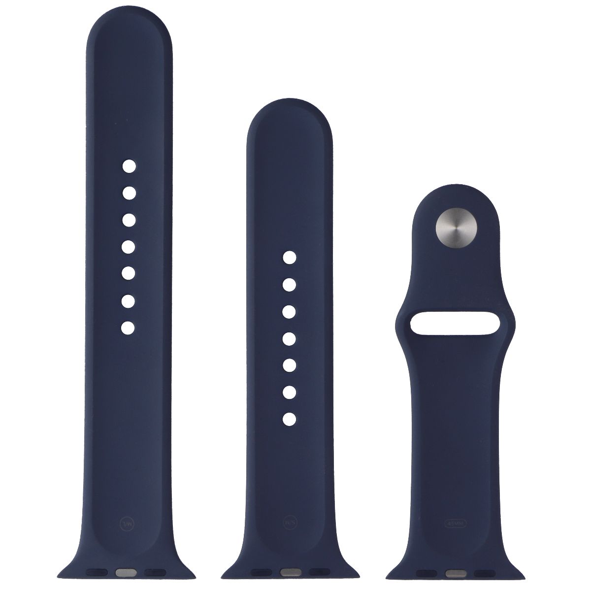 Apple Official 45mm Sport Band for Apple Watch 49/45/44/42mm Cases - Storm Blue Smart Watch Accessories - Watch Bands Apple    - Simple Cell Bulk Wholesale Pricing - USA Seller