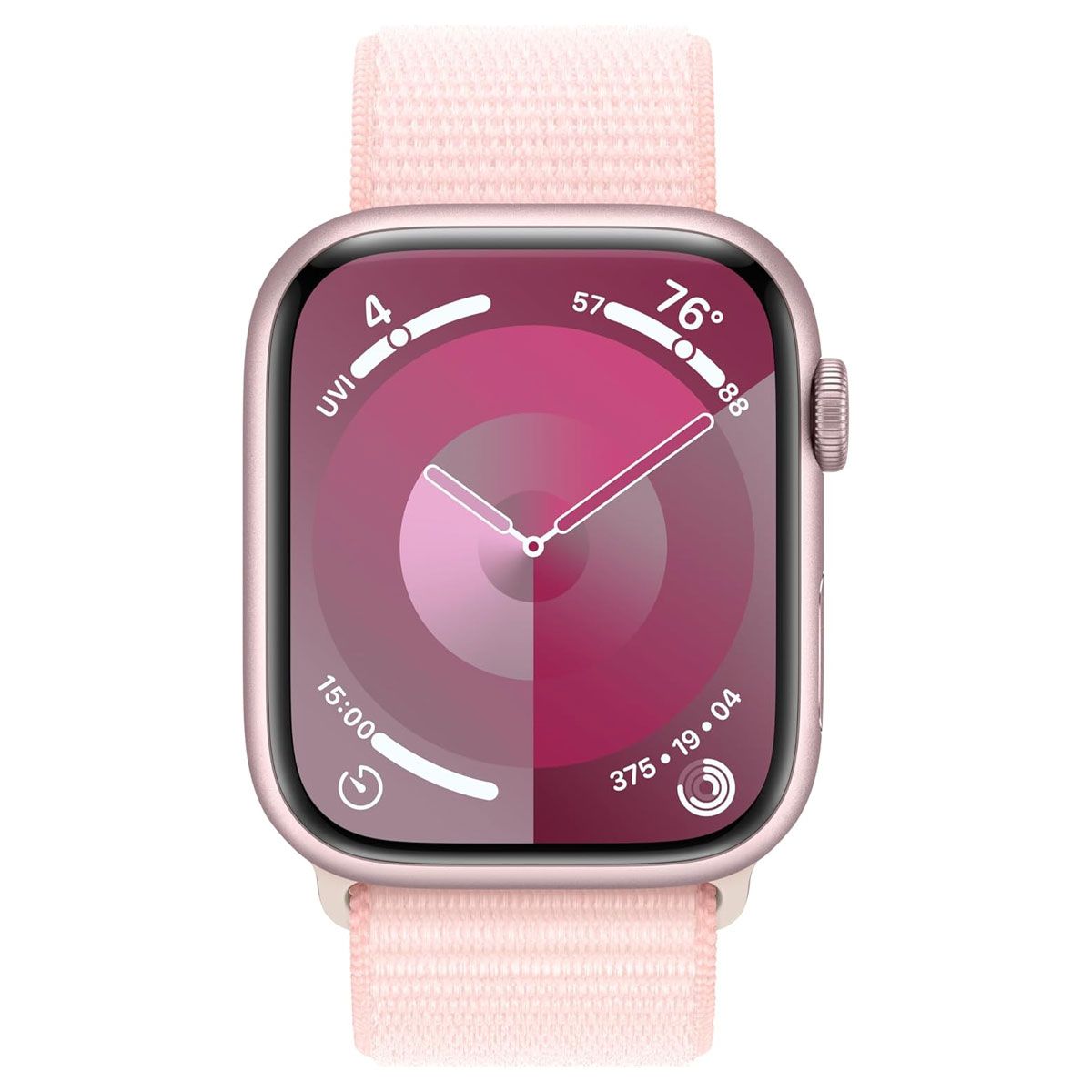 Apple Watch Series 9 (A2984) GPS + LTE - 45mm Pink Alu / Pink Sport Loop Smart Watches Apple - Simple Cell Bulk Wholesale Pricing - USA Seller