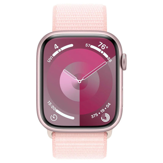 Apple Watch Series 9 (A2984) GPS + LTE - 45mm Pink Alu / Pink Sport Loop Smart Watches Apple - Simple Cell Bulk Wholesale Pricing - USA Seller
