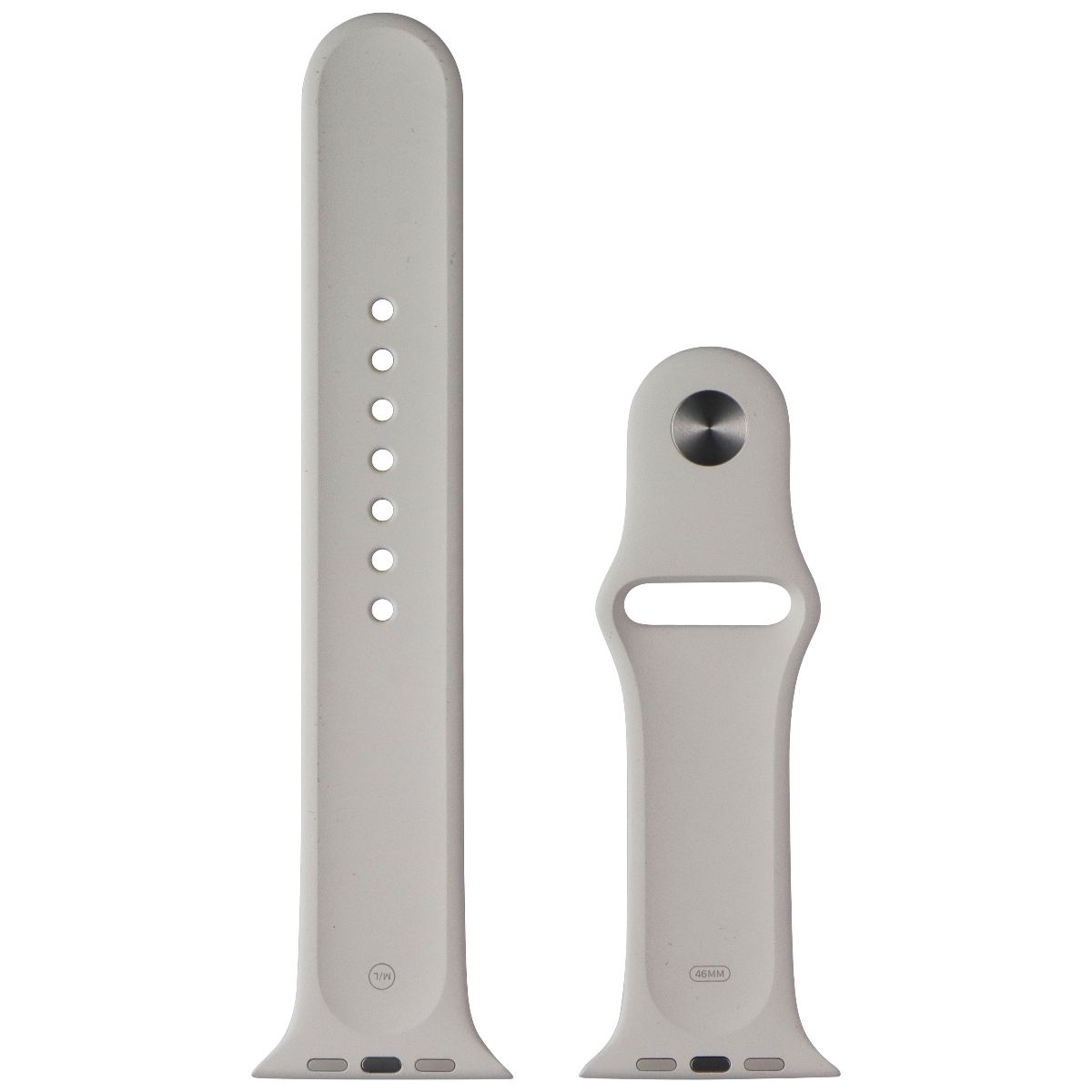Apple Watch Band - Sport Band (46mm) - Starlight - M/L Smart Watch Accessories - Watch Bands Apple - Simple Cell Bulk Wholesale Pricing - USA Seller