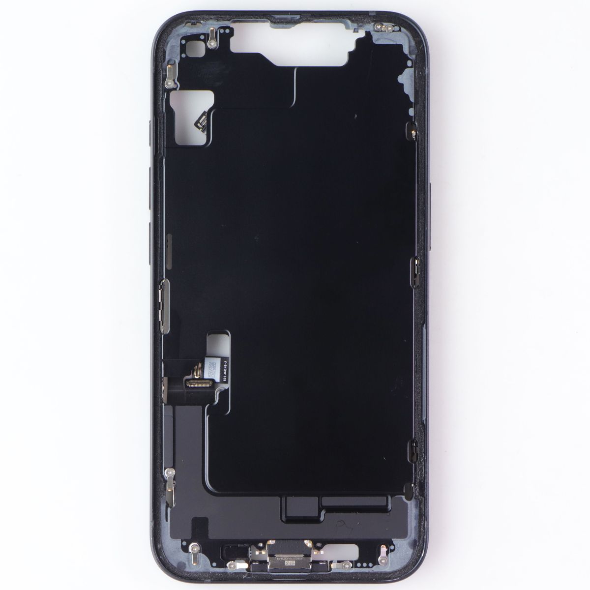 Repair Part - Genuine Housing Frame OEM Pull from Apple iPhone 16E - Black Cell Phone - Replacement Parts & Tools Apple - Simple Cell Bulk Wholesale Pricing - USA Seller