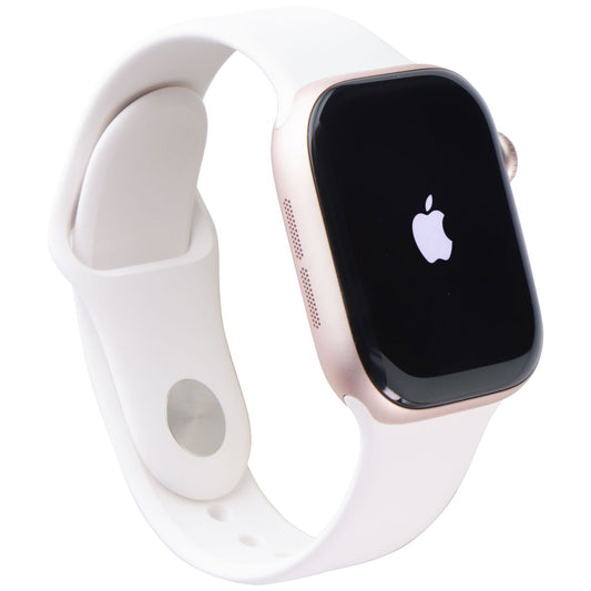 Apple Watch Series 10 (GPS ONLY, 42mm) - Rose Gold AL/Blush Sp Band S/M - A2997 Smart Watches Apple - Simple Cell Bulk Wholesale Pricing - USA Seller