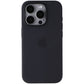 Apple Official Silicone Case for MagSafe for iPhone 15 Pro - Black Cell Phone - Cases, Covers & Skins Apple - Simple Cell Bulk Wholesale Pricing - USA Seller