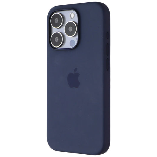 Apple Silicone Case for MagSafe for Apple iPhone 15 Pro Smartphones - Storm Blue Cell Phone - Cases, Covers & Skins Apple - Simple Cell Bulk Wholesale Pricing - USA Seller