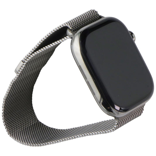 Apple Watch Series 10 (GPS + LTE, 46mm) - Natural Titanium/Milanese S/M - A3003 Smart Watches Apple - Simple Cell Bulk Wholesale Pricing - USA Seller